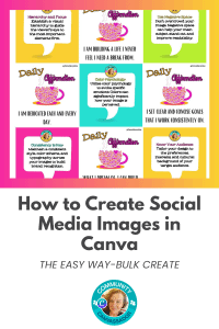 How to create Social Media Images in Canva